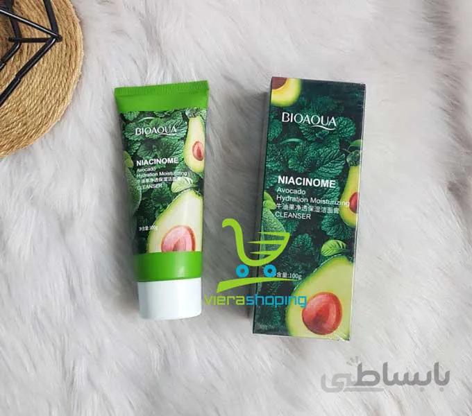 شوینده صورت آووکادو بیواکوا BIOAQUA Niacinome Avocado