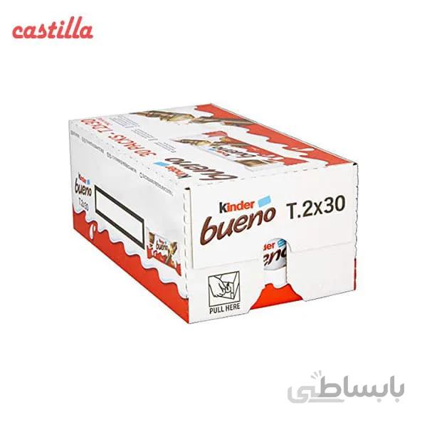 شکلات کیندر بوینو با کرم فندقی بسته 30 عددی