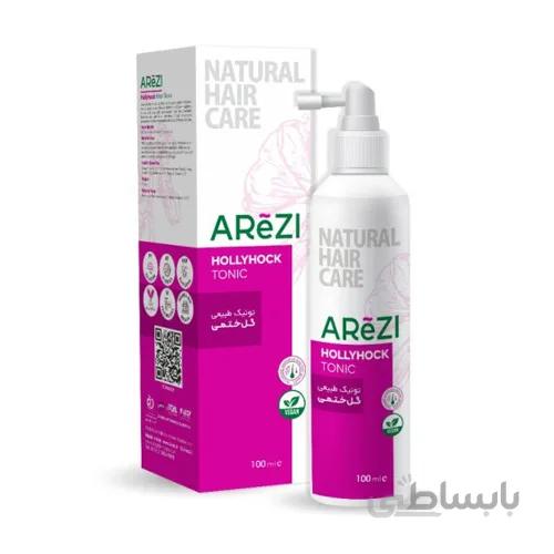 تونیک طبیعی ضد گره و ضد وزی مو عارضی حاوی عصاره گل ختمی حجم 200 میل
