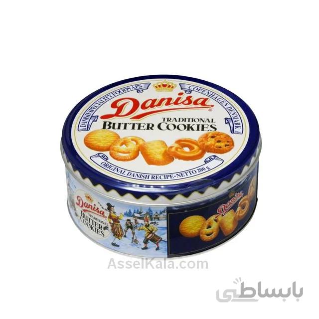 بیسکویت کوکی کره ای دانیسا DANISA قوطی 200 گرم