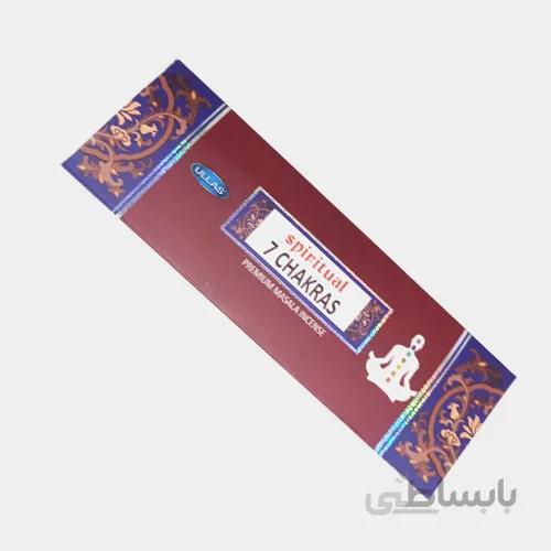 عود خوشبو کننده شاخه ای اولاس Ullas مدل اسپرچوال هفت چاکرا Spiritual 7 Chakras