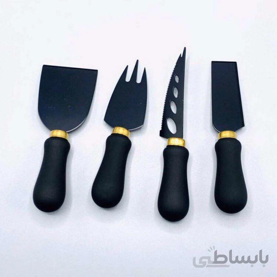ست کارد سرو پنیر 4 پارچه