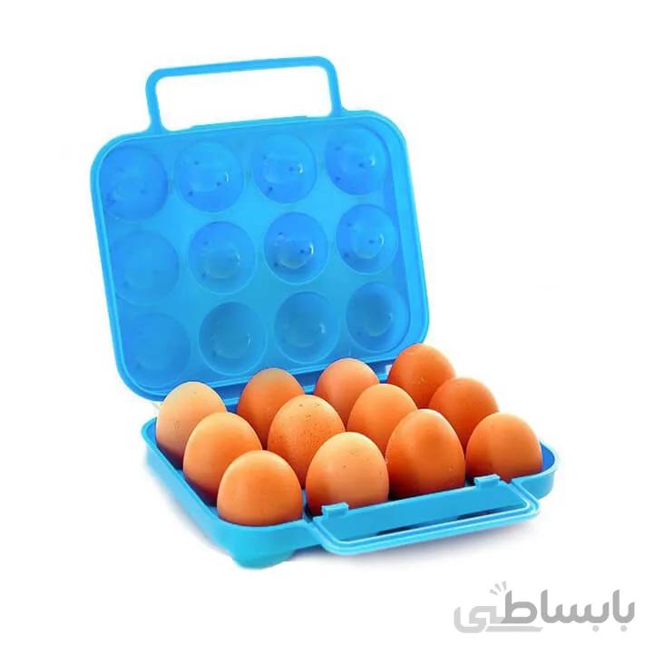 جا تخم مرغی کیفی 12 عددی مسافرتی