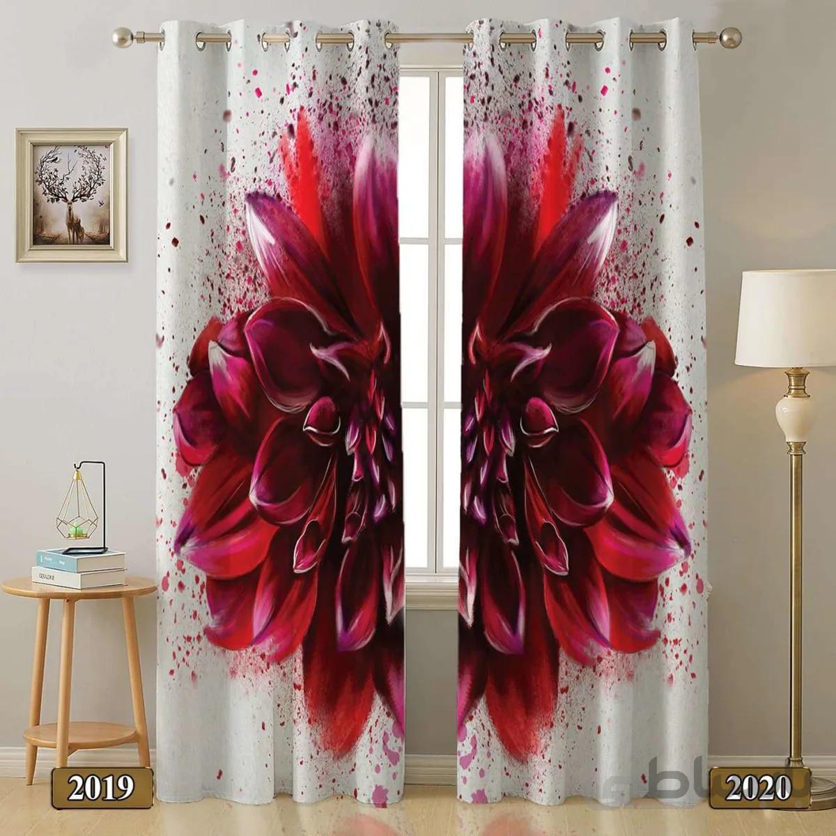 پرده چاپی طرح مدرن کد 2020 2019