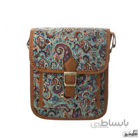 کیف ترمه پاسپورتی زنانه مدل دوشی کد 10