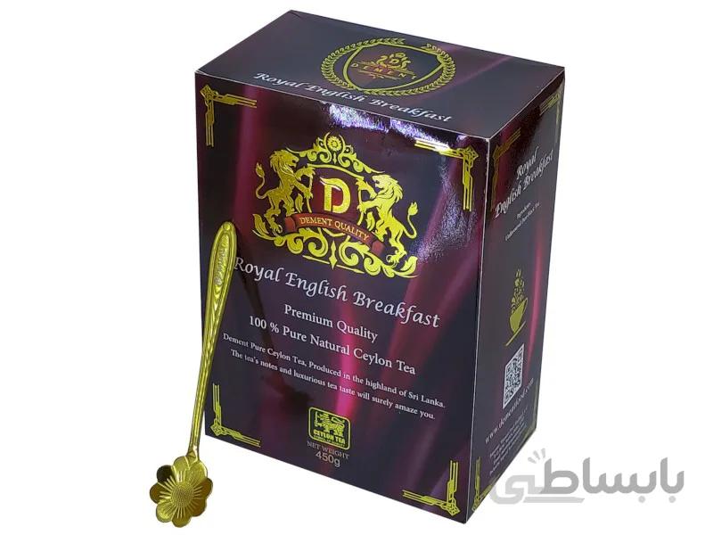 چای سیاه ساده دمنت پاکت 450 گرمی (به همراه قاشق دمنت )