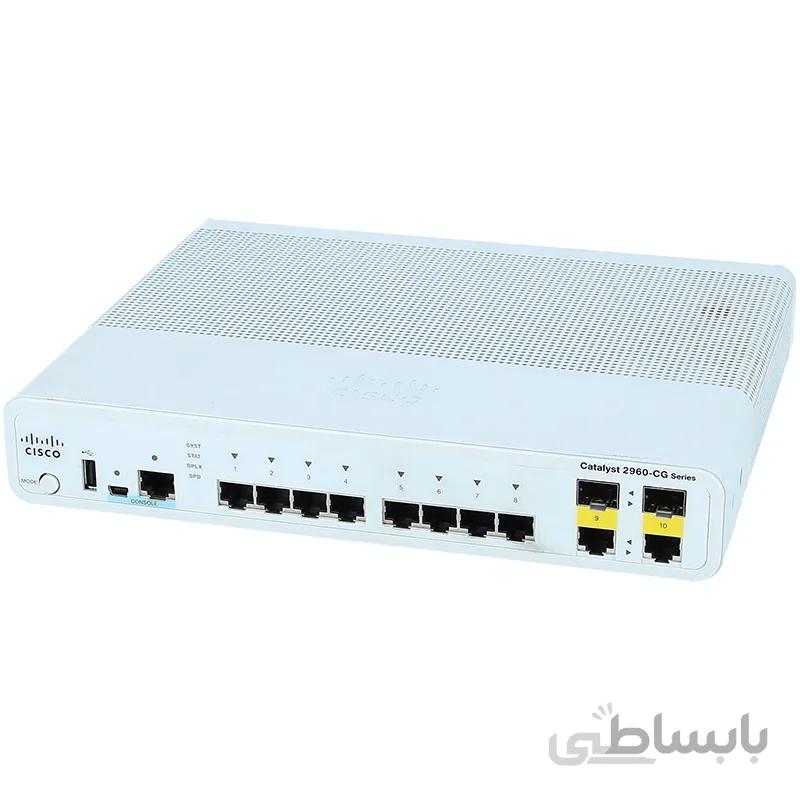 سوئیچ سیسکو مدل 2960CG-8TCL