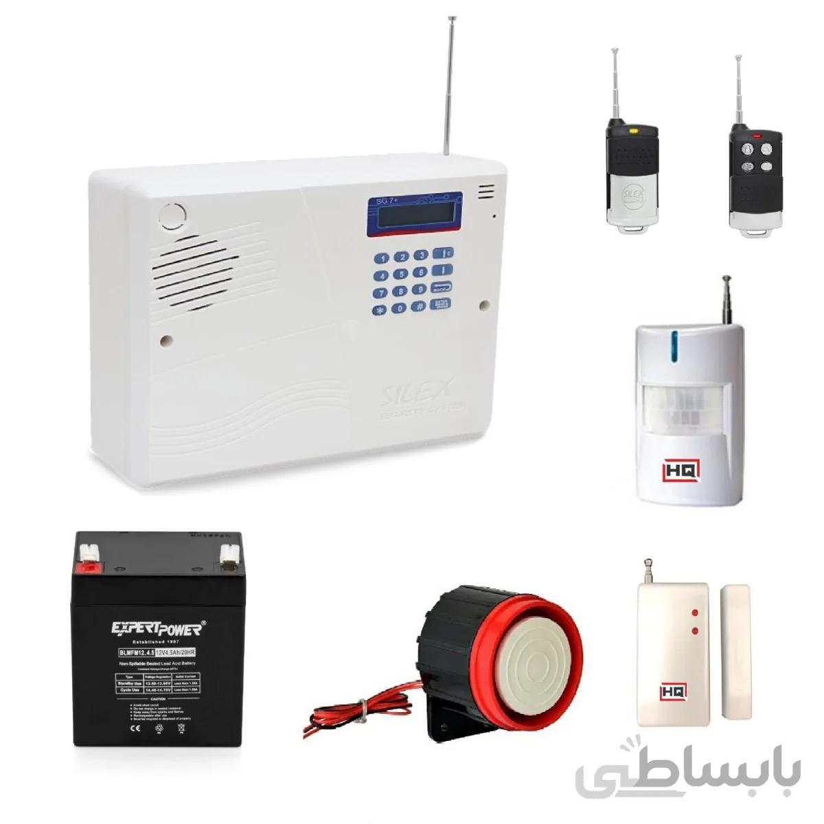 دزدگیر اماکن سیم کارتی سایلکس مدل +SG7
