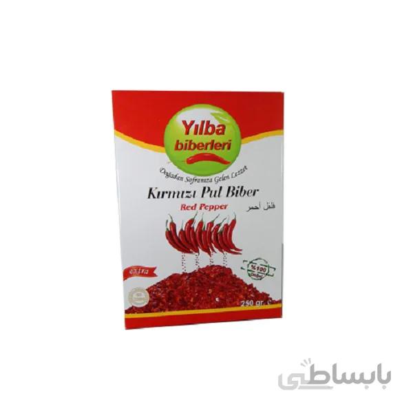فلفل قرمز ترکیه ای پول بیبر ۲۲۵ گرمی Yilba Pul Biber