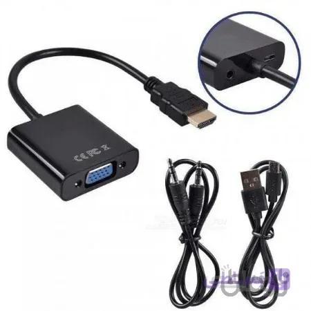 تبدیل HDMI به VGA دی نت ( مخصوص PS4 )