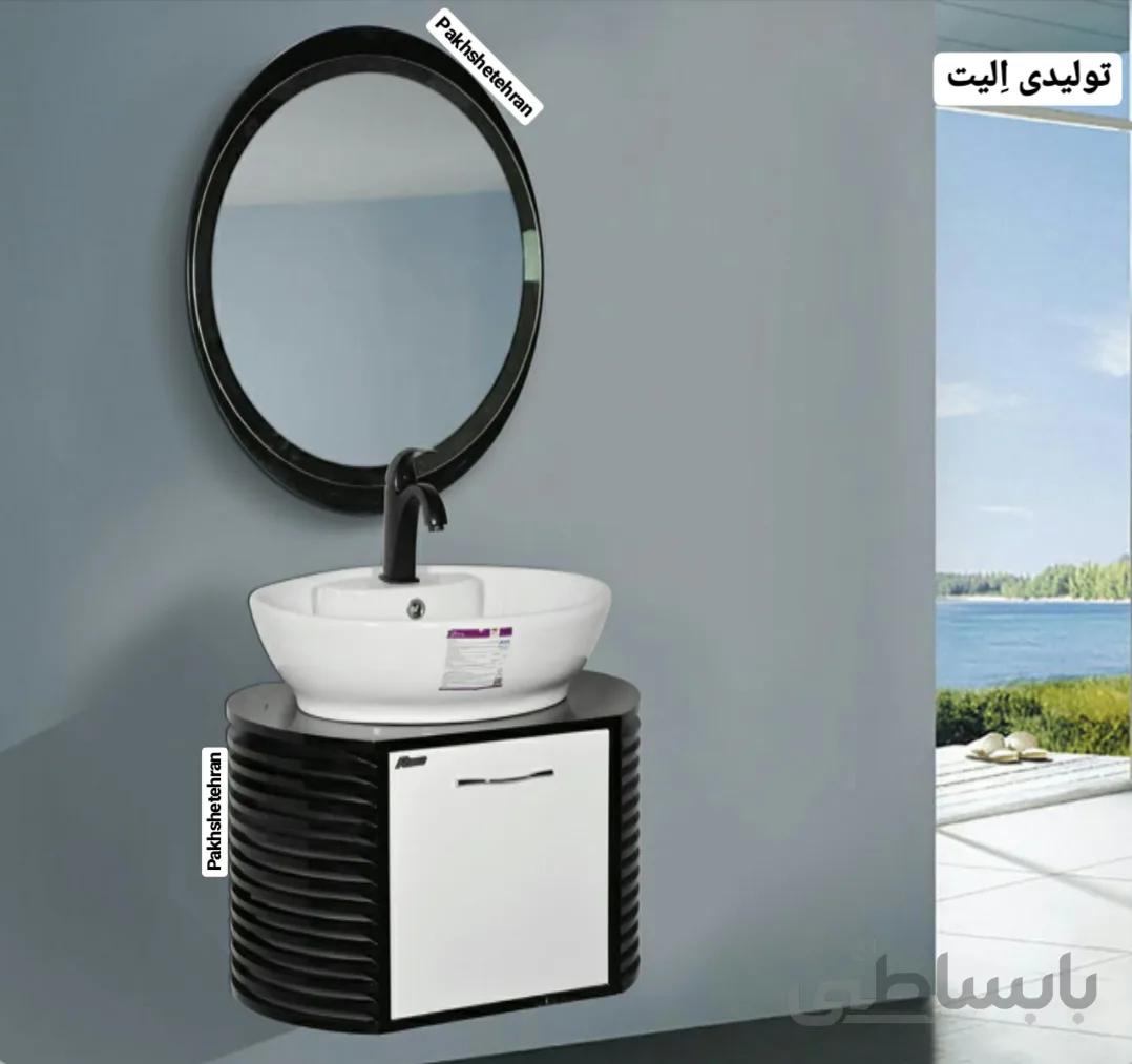روشویی کابینت دار ID600در اندازه65 سانت ا روشویی کابینت دار ID600در اندازه65 سانت