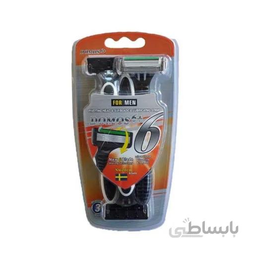 خودتراش دوموس مدل 6+ بسته ۳ عددی