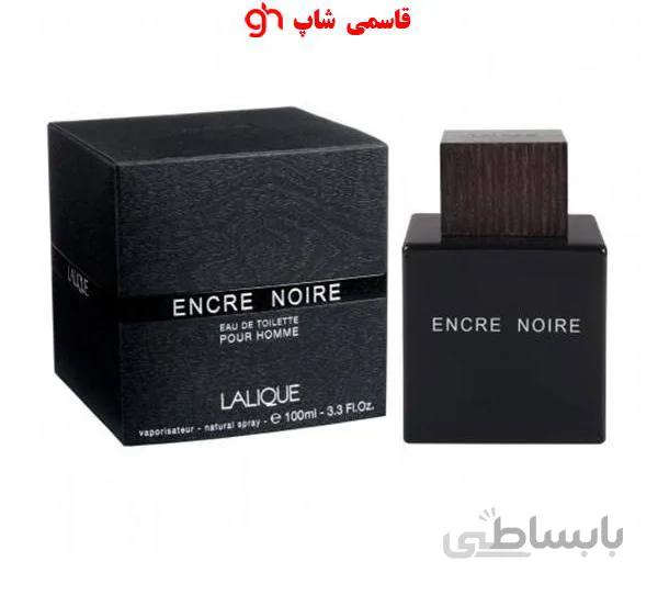 ادو تویلت مردانه لالیک مدل Encre Noire حجم ۱۰۰ میلی لیتر