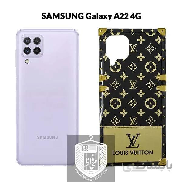 قاب صندوقی سامسونگ (Galaxy A22(4G) / M22 / M32(4G طرح Louis Vuitton کد SA406