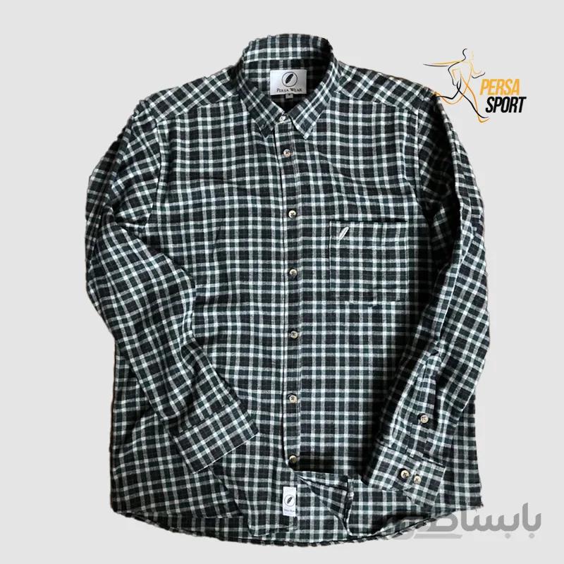 پیراهن مردانه پرساویر Persa Check V2 white
