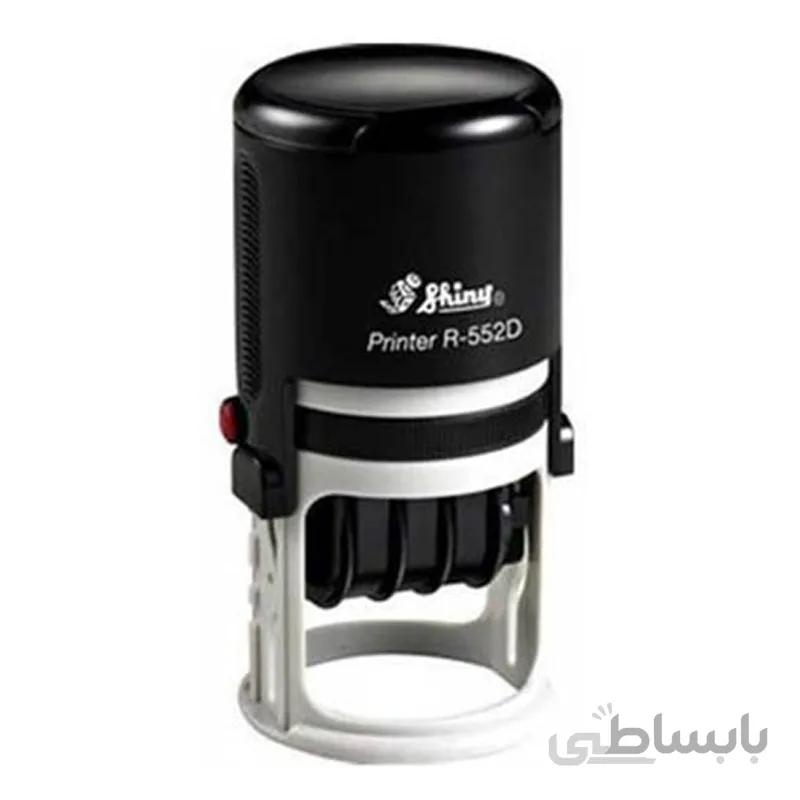 دستگاه مهر شاینی تاریخ دار مدل R-552-D قطر 52 میل
