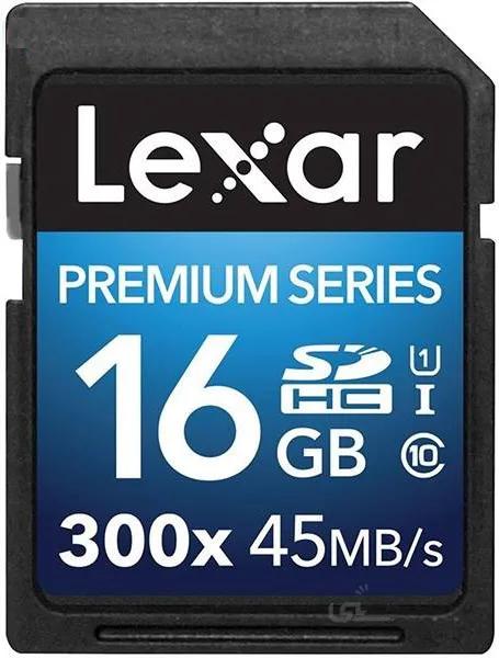 کارت حافظه لکسار Lexar SDXC 16 GB (45mb/s) 300X