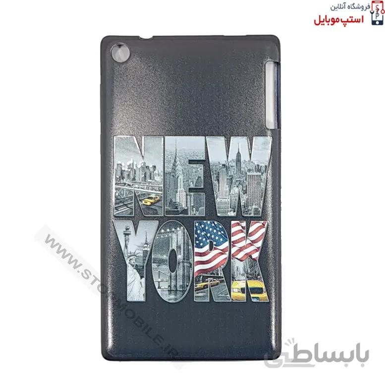 قاب طرح دار تبلت لنوو Lenovo Tab 2 A7-30 طرح NEW YORK