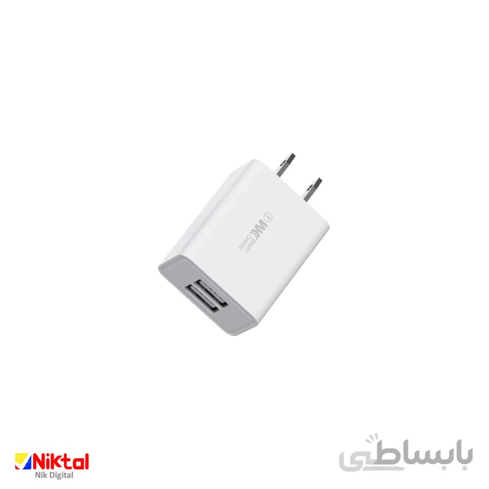 WK WP-U56 Ultra-speed dual USB charger شارژر دوگانه دبلیو کی