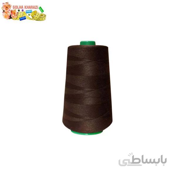 دوک نخ خیاطی قهوه ای سوخته کد 419