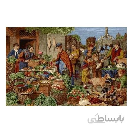 نخ و نقشه تابلو فرش فرانسوی کد 75