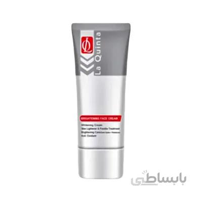 کرم ضد لک و روشن کننده لاکویینتا 30 میلی لیتر ا La Quinta BRIGHTENING FACE CREAM 30 ml