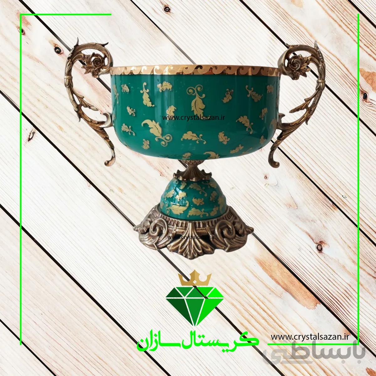 آجیل خوری کریستال کد A1310 کریستال سازان