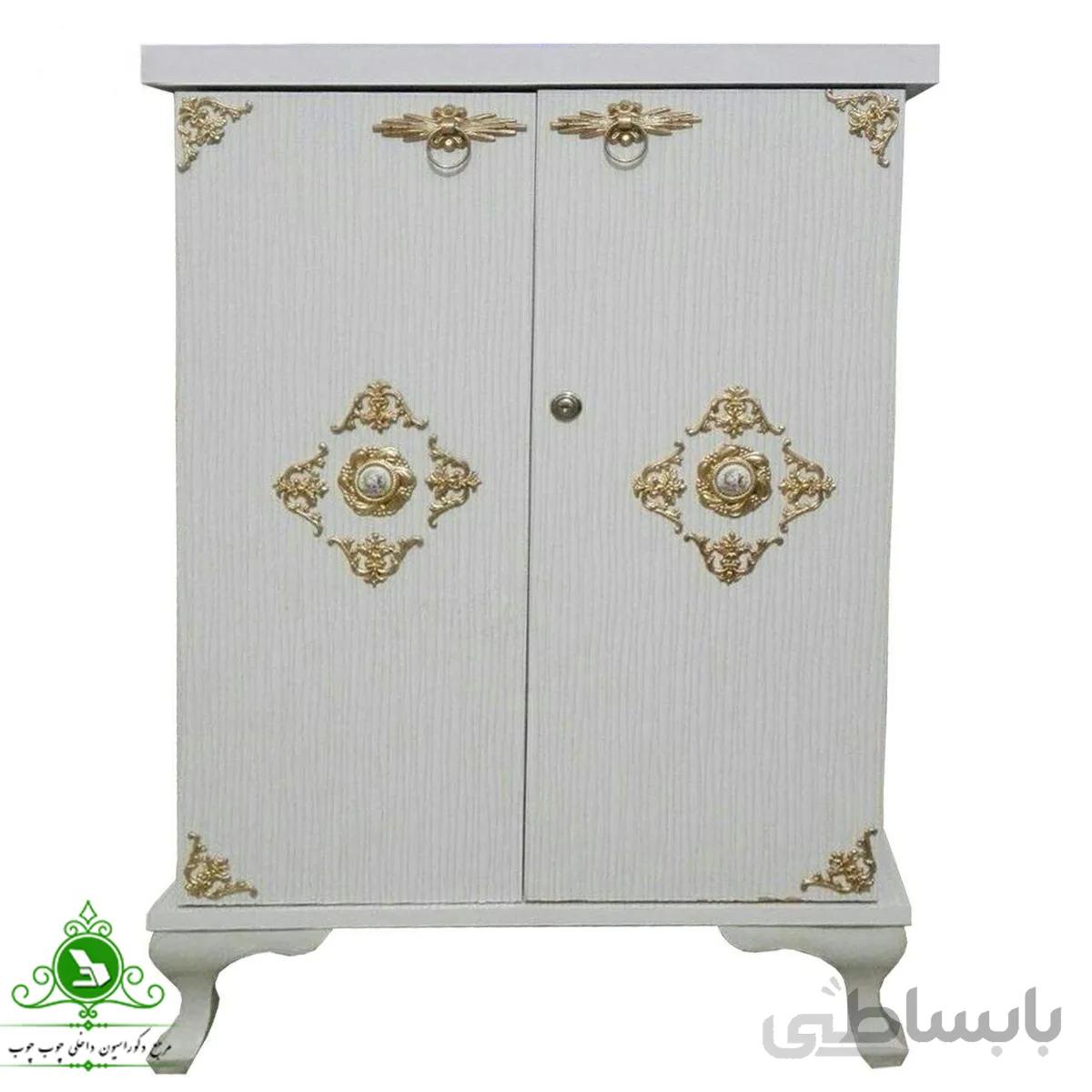 جاکفشی برنز خور دو درب