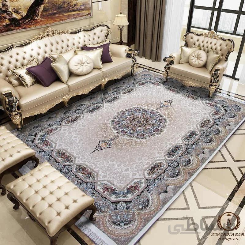 فرش ۱۲۰۰ شانه طرح هالیدی