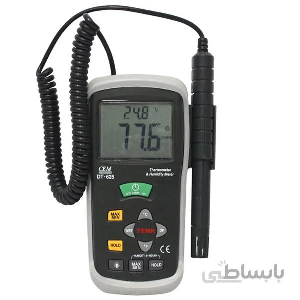 رطوبت سنج و ترمومتر سم مدل CEM DT-625 ا CEM Thermometer Humidity Temperature Meter DT-625