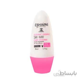 رول ضد تعریق زنانه اشااونی مدل Chanel حجم 50 میلی لیتر