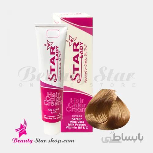 رنگ موی بلوند تنباکویی روشن شماره 8.35 استارليدی حجم 120 ميلی لیتر