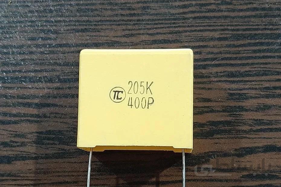 MKT 400V 2UF – خازن MKT، ظرفیت ۲ میکروفاراد، ۴۰۰ ولت ا TENTA