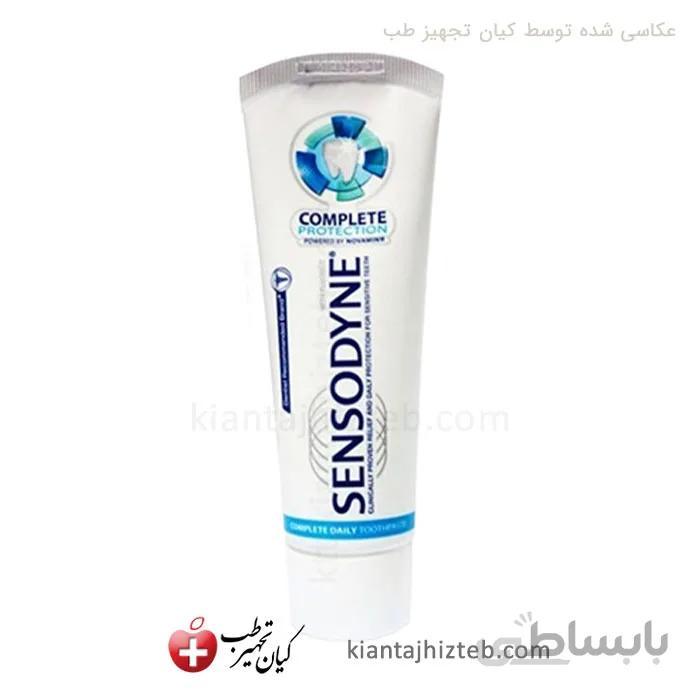 خمیردندان سنسوداین محافظ کامل مدل COMPLETE حجم 75 میل