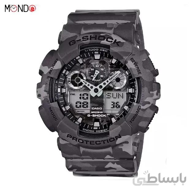 ساعت مچی مردانه G-Shock کاسیو با کد GA-100CM-8ADR ا GA-100CM-8ADR