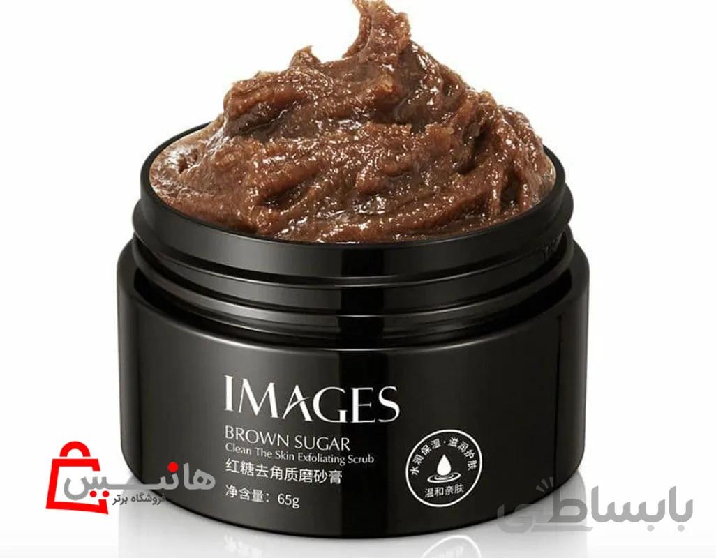 ماسک لایه بردار شکر قهوه ای برند ایمیجز IMAGES