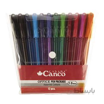 خودکار 12 رنگ کنکو مدل Office ا Canco Office 12 Color Pen