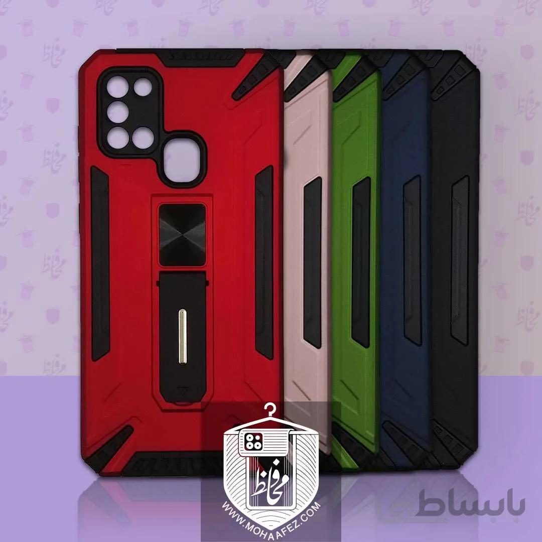 قاب ضد ضربه سامسونگ Galaxy A21s هولدر دار کد S02A
