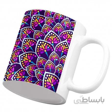 ماگ برگ بنفش