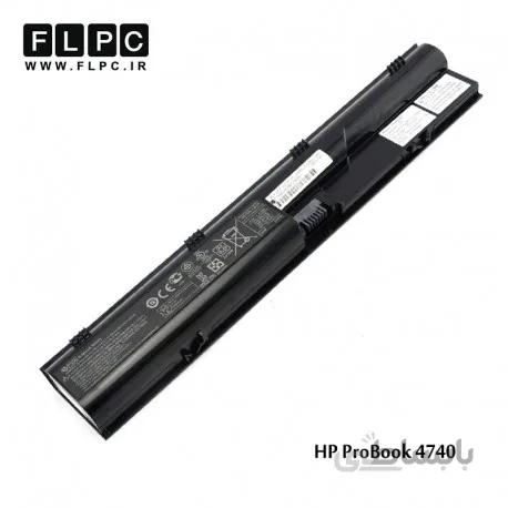 باطری لپ تاپ اچ پی 4740 مشکی HP ProBook 4740 Laptop Battery - 6cell