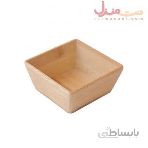 کاسه چوبی بامبو برند بامبوم مدل لانگو