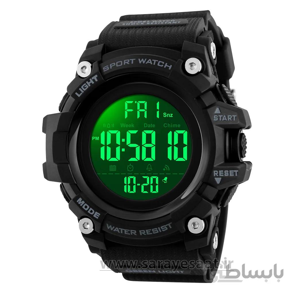 ساعت مچی دیجیتال مردانه اسکمی مدل 1384 black