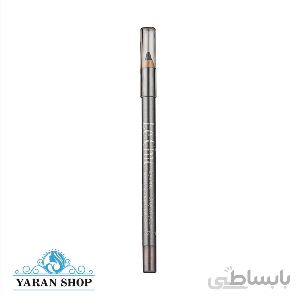 مداد چشم نقره ای لچیک 202 lechic eyeliner