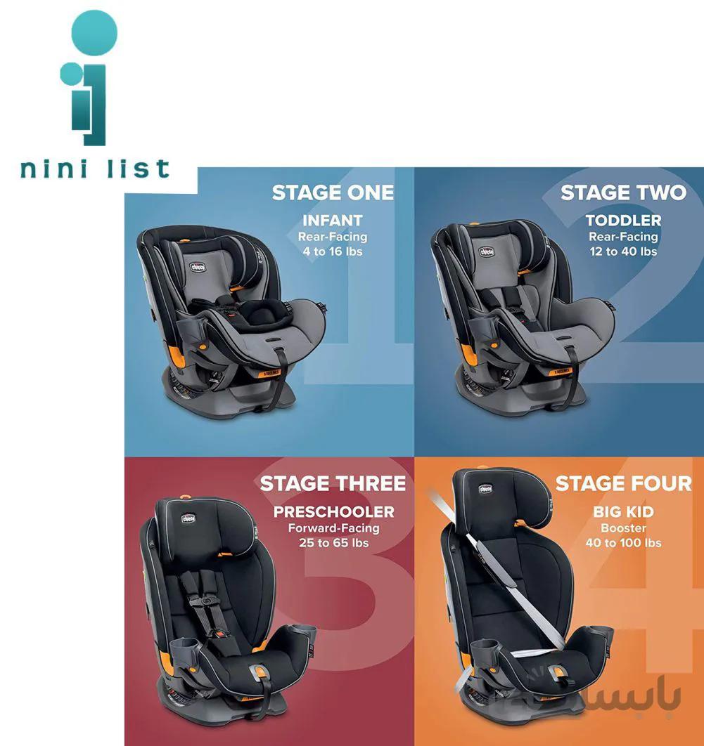 صندلی خودرو کودک چیکو مدل next zip fit4