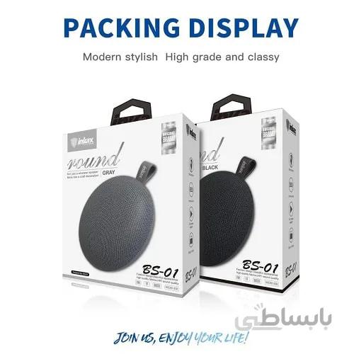 اسپیکر بلوتوث مدل speaker bluetooth inkax bs 01