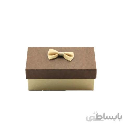 جعبه هدیه ساعت و اکسسوری قهوه ای کد 43
