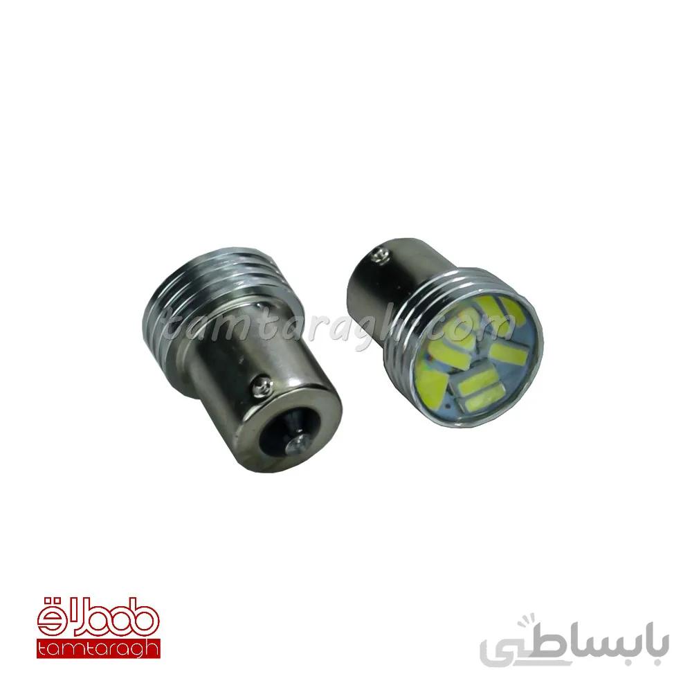 لامپ فندقی SMD15 لنزدار ساده تک کنتاکت