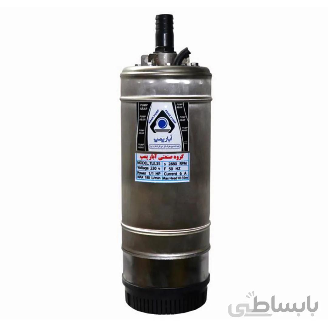 کف کش دوجداره آبار پمپ 1/4 1 اینچ مدل TL100 مخصوص آب زلال