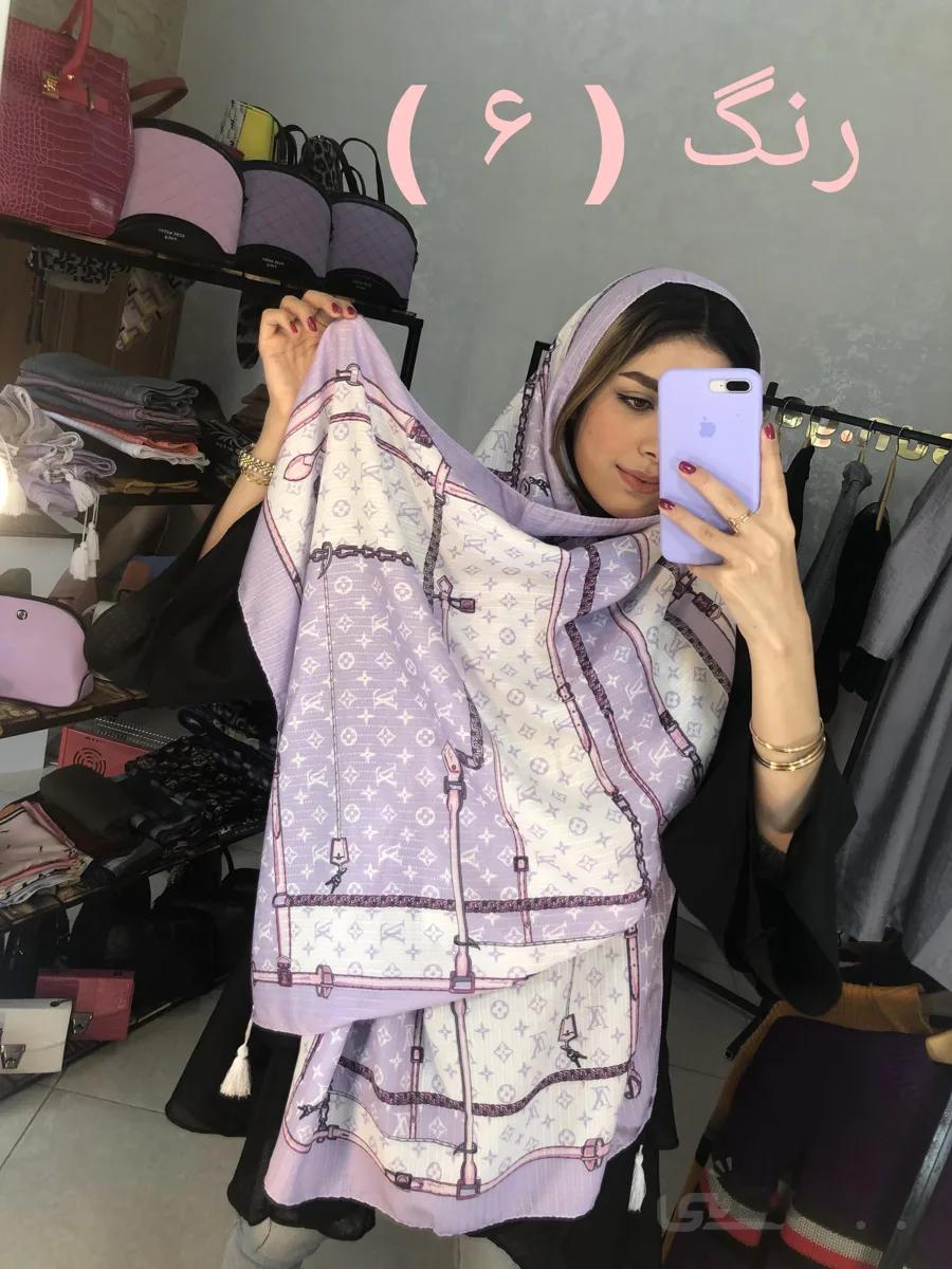 شال بنفش مد سال جدید