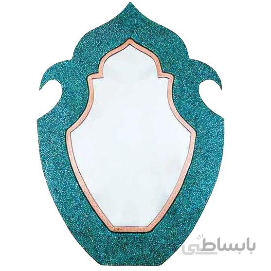 آینه فیروزه کوب ارتفاع 30 سانتی متر کد AF-03
